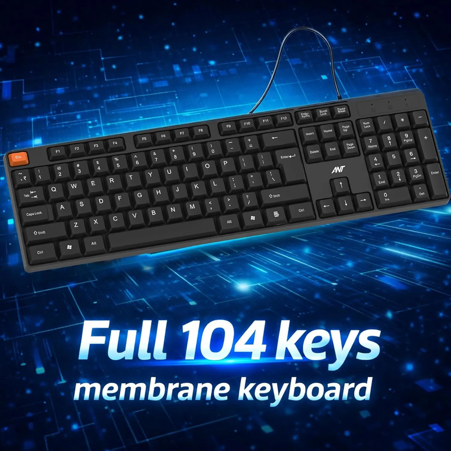 Ant Value USB Keyboard Mouse Combo MASTER15 view 3